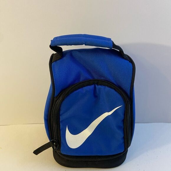 Nike 2 zipper insulated lunch bag 10” - Picture 1 of 7
